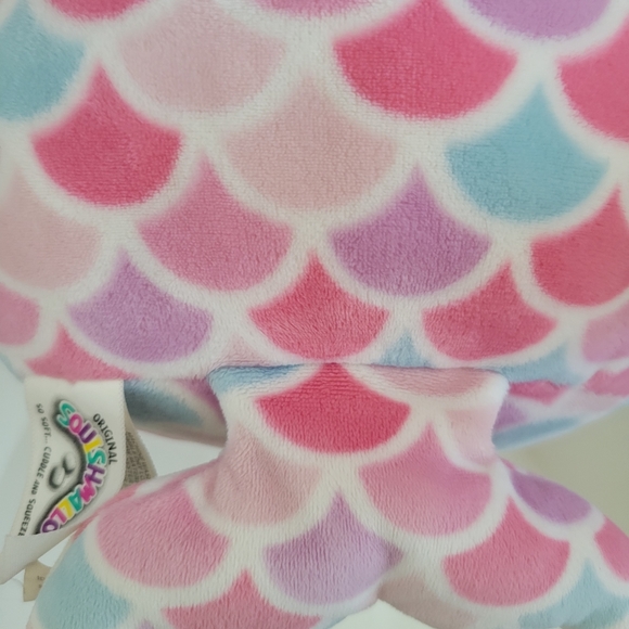 Squishmallow Mitzie Mermaid 10" Caticorn Pink and Rainbow Colored - Picture 4 of 5